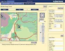 Sistema de monitorização Komatsu via satélite KOMTRAX é um sistema revolucionário de localização via