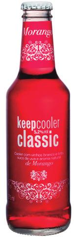 Cooler Keep Cooler Keep Cooler é elaborada a partir de vinho, suco de uva e extratos naturais de frutas.