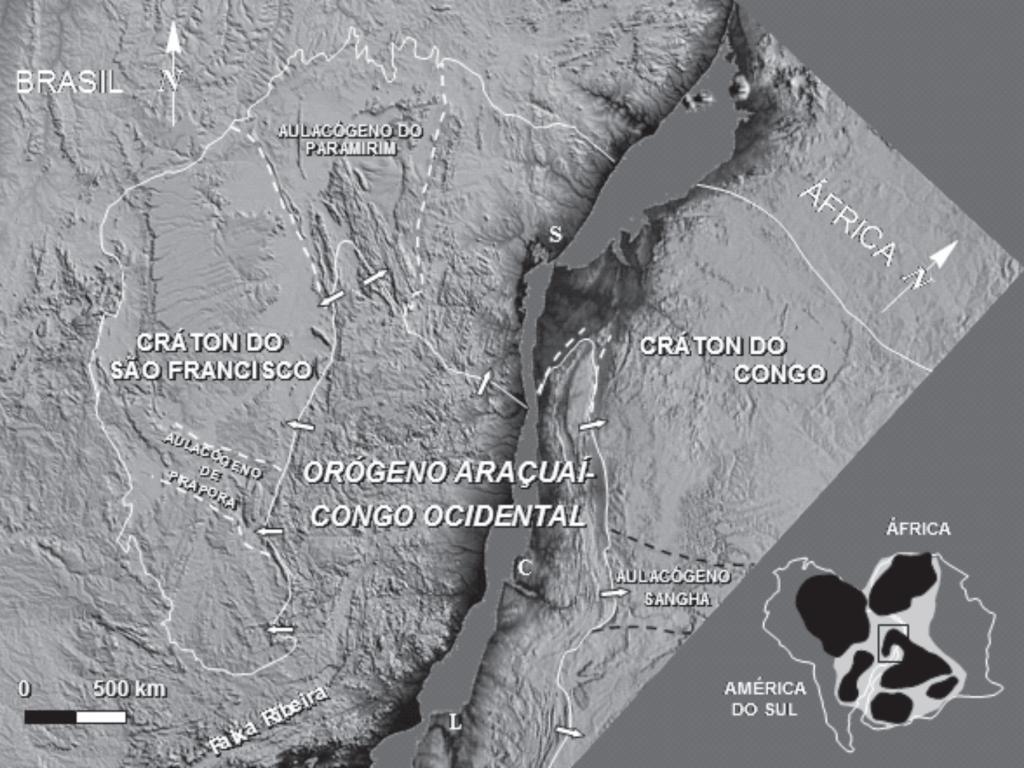 22 5 GEOLOGIA REGIONAL 5.1 Introdução A área de estudo está inserida na porção setentrional do Cráton do São Francisco (CSF) (ALMEIDA, 1967), centro-norte do Estado da Bahia.