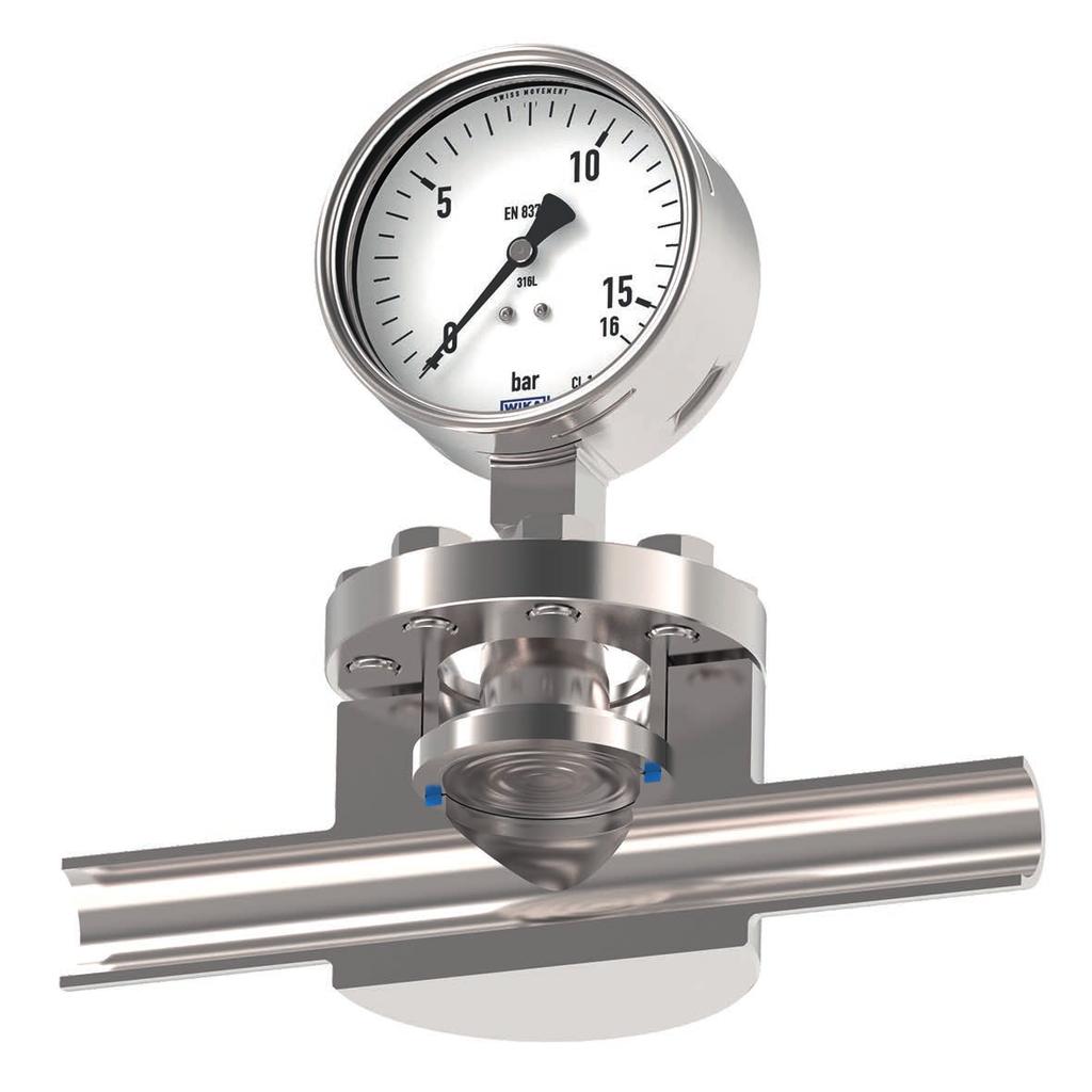 Bloco solda para tubulações simples, modelo 910.19 Especificações Modelo 910.19 Material Aço inoxidável 316Ti (1.4571) Temperatura máxima permissível: - 60.