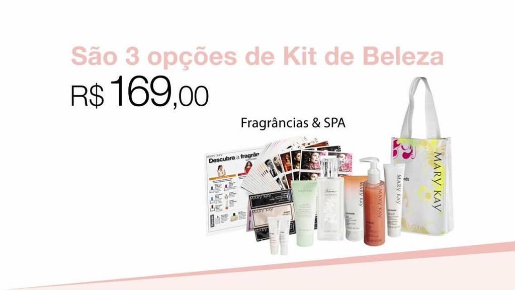 KIT DE FRAGÂNCIA E SPA 1 Fragrância 1 Kit mãos de seda 1 Loção