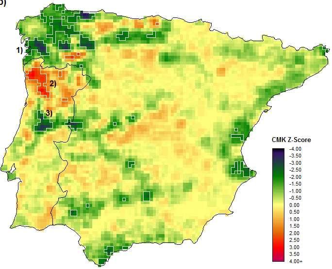 Tendência de variação da área queimada (1975-2013) Silva