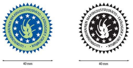 18.9.2008 PT Jornal Oficial da União Europeia L 250/63 b) Logótipo com uma combinação de duas indicações: 40 mm de diâmetro, no mínimo. 2.7.