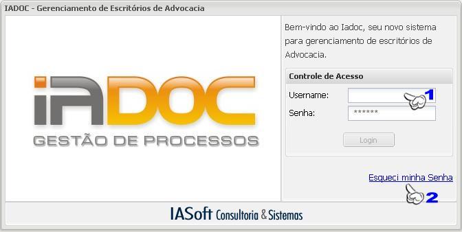 3. Acessar o IADoc Para acessar ao IADoc há duas maneiras: 1ª - Entrar no site da CAASC, pela url: HTTP://www.caasc.gov.br.