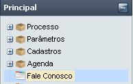 18. Fale Conosco No Fale conosco, você poderá entrar em contato com a equipe de manutenção do sistema.