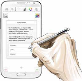 Para usuários de SketchBook para Galaxy Esses recursos são exclusivos da Nota de versão do Samsung Apps SketchBook para Galaxy.