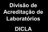 à Acreditação Secre Divisão de Acreditação