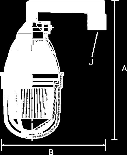 Codificação: T =, P = PL, L= LED, N = NPT, B = BSP, L49 = encaixe liso de 49mm, L61 = encaixe liso de 61mm, N55 = rosca NPT de 1 1/2, N66