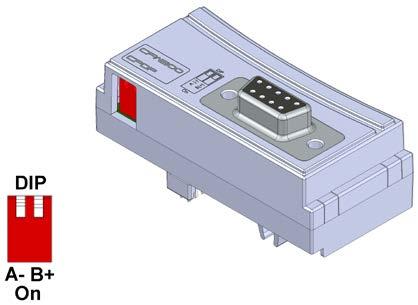 1 - Pinagem do conector DB9 fêmea para Profibus (XC6) Conector Pino Nome Função 1 - - 2 - - 3 B-Line (+) RxD/TxD positivo (vermelho) 4 RTS Request To Send 5 GND 0V isolado do circuito RS485 (saída) 6