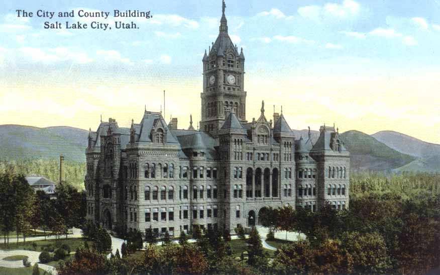 ii. City and County Building, Salt Lake City, Utah (conclusão da construção em 1894 e da reabilitação em 1988): Trata-se de um edifício em alvenaria não reforçada com 5 pisos e uma área de 40 x 80 m