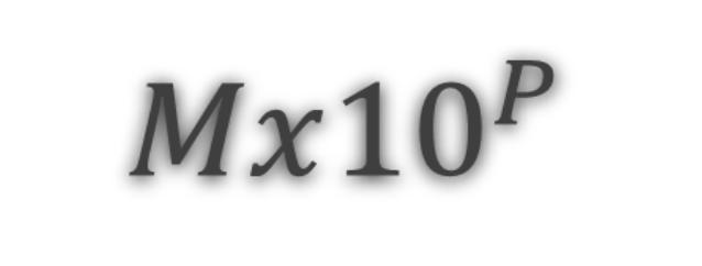 Revisão sobre notações Notação científica q Onde v 1 M 10 v P é um número inteiro positivo ou negativo v Ex.