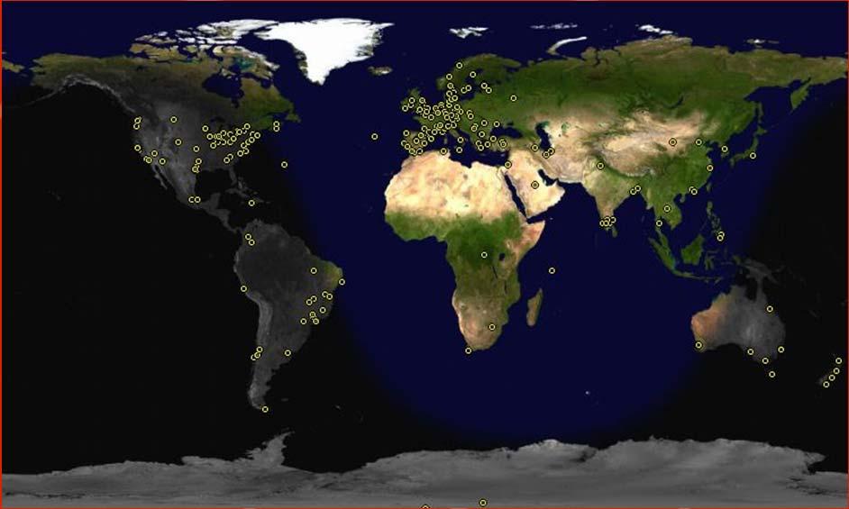 Bazar GNOME Mais de 300 colaboradoras/es de 59 países dos cinco continentes do Planeta.