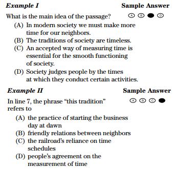 O teste TOEFL-ITP dentro do Programa Ciências sem Fronteiras Figure 7: Questões sobre o trecho do texto Para analisar esses dois exemplos de questões, podemos começar observando a escolha de palavras