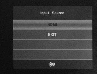Função HDMI-IN Ligue o dispositivo de saída HDMI