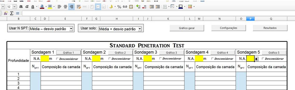 46 Apesar de não estar visível na Figura 7, no canto superior esquerdo da tela o botão Voltar redireciona o usuário novamente para a aba Dados_SPT.