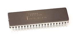 Evolução dos Microprocessadores Intel 8088 Alteração de