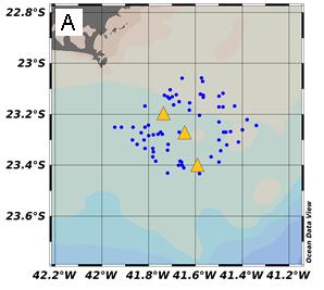 41 salinidade provenientes de estações oceanográficas do National Ocean Data Center (NODC) disponíveis em: http://www.nodc.noaa.gov/cgi-bin/oc5/select/dbextract.