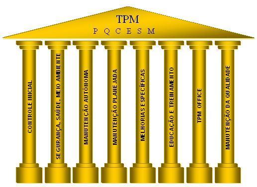 30 12 a etapa - Execução Total do TPM e Elevação do Nível Geral. Esta é a etapa da consolidação do TPM onde se dá o incremento do nível geral da sua performance.