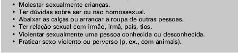 TOC Exemplos mais Comuns CORDIOLI, Aristides V. O Transtorno Obsessivo-Compulsivo, suas prováveis causas e seus tratamentos. In:.