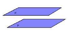 Projeção ortogonal A projeção ortogonal de um ponto P sobre um plano