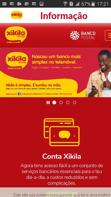 Nota: para saberes as outras opções de como efectuar pagamentos em um estabelecimento comercial sem usar a Aplicação, consulta o Guia de Utilizador Paga Aqui, disponível no nosso site www.xikilamoney.