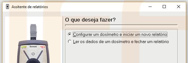 Selecione a opção: Configure