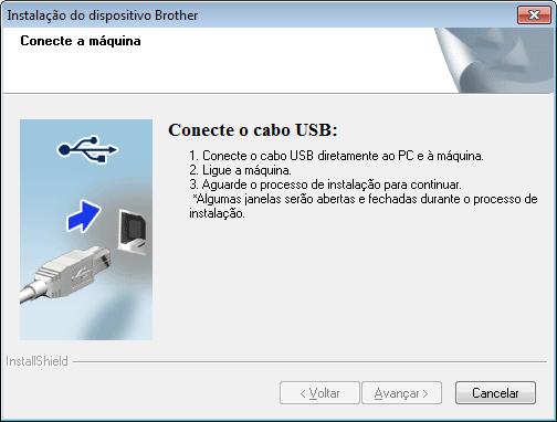 USB Windows Pr usuários de interfce USB Windows (Windows XP Home/XP Professionl/Windows Vist /Windows 7/Windows 8) 5 Antes de instlr Clique em Instlr MFL-Pro Suite e depois em Sim se você ceitr os