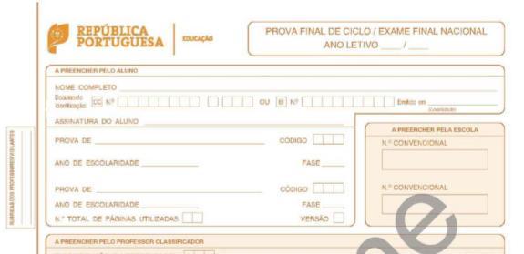 7 Nos dois dias úteis seguintes ao da realização da prova, os alunos externos, acompanhados dos respetivos encarregados de educação, quando menores, devem comparecer na escola, com o documento de