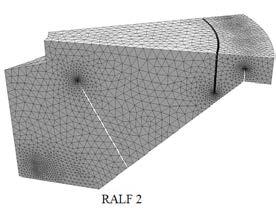 (a) (b) (c) Figura 2 : Modelo de cortinas simulados (a) (RALF 1), (b) RALF e (c) RALF.