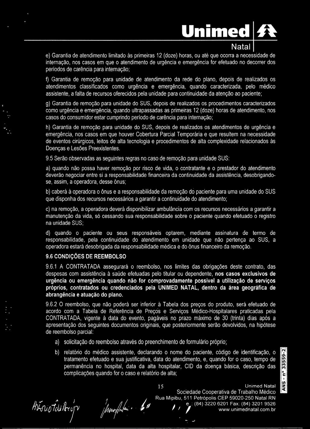 UNICOL l-a PLANO AMBULATORIAL, HOSPITALAR COM OBSTETRíCIA PADRÃO  APARTAMENTO -INTEGRAL CONTRATO COLETIVO POR ADESÃO - PDF Download grátis