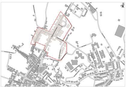 4 A Área de Reabilitação Urbana 2 abrange uma área de 11 hectares é composta por 113 propriedes, 159 edifícios e 219 frações/unides, sendo que 159 são habitacionais e 60 não habitacionais. Planta 2.