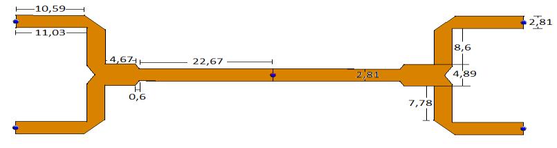 O ângulo = 60 foi escolhido dado que para este valor o coeficiente de reflexão aproxima-se mais da situação ideal, tal como pode ser observado na Figura 2.31 (a).