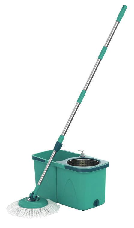 MOPS MOP GIRATÓRIO PRO Quantidade: 2 cj./cx. Dim.: 31 x 33 x 62 cm Peso: 5.500g DUN: 17897753677821 Dimensões: 29,5 x 32 x 29,5 cm Peso: 2.500g NCM: 9603.90.