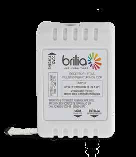 DE OPERAÇÃO 789894290326 7898566430606 DIMENSÕES 22 X 50 X 35 mm (CxLxA) 40 X 2 X 5 mm (CxLxA) PROTEÇÃO - IP20: Uso interior. Não utilize em áreas expostas à umidade.