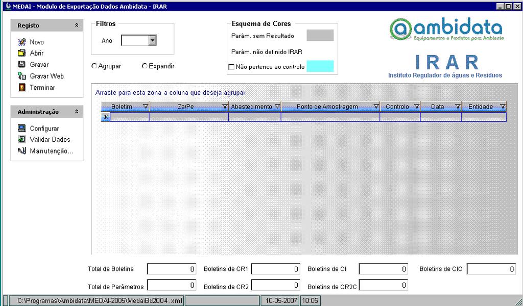 MEDAI Modulo de Exportação IRAR