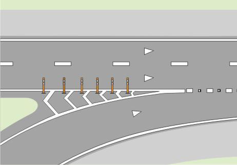 Princípios de Utilização Pode ser utilizado para canalizar o fluxo de veículos ou pedestres devido a interferências na via, em geral de curta duração, tais como obra ou serviço, bem como para dividir