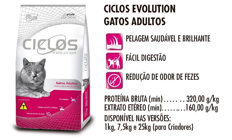 CICLOS EVOLUTION GATOS FILHOTES Alta