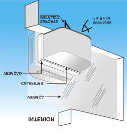 3.1.3. Em Janelas e/ou Vitrô Instalações em Janela e/ou Vitrô, são mais artesanais do que técnica, quanto comparado a instalações em Caixilho (Madeira ou Concreto).