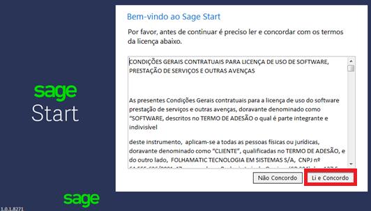 Clique em Concluir. 1. Leia atentamente os termos apresentados. 2.