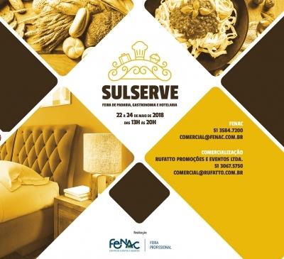 SULSERVE 2018ª Feira de Padaria, Gastronomia e Hotelaria