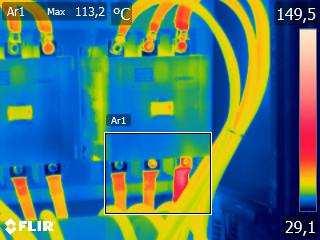 INFORMAÇÕES TÉCNICAS Equipamento: PELE01 PAINEL DE DISTRIBUIÇÃO Localização: CAPTAÇÃO MIRIM TAG: CPMIPELE01 Tabela: TAB01 IMAGEM VISUAL IMAGEM TERMOGRÁFICA Data: 10/08/2017 Emissiv: 0,85 T.