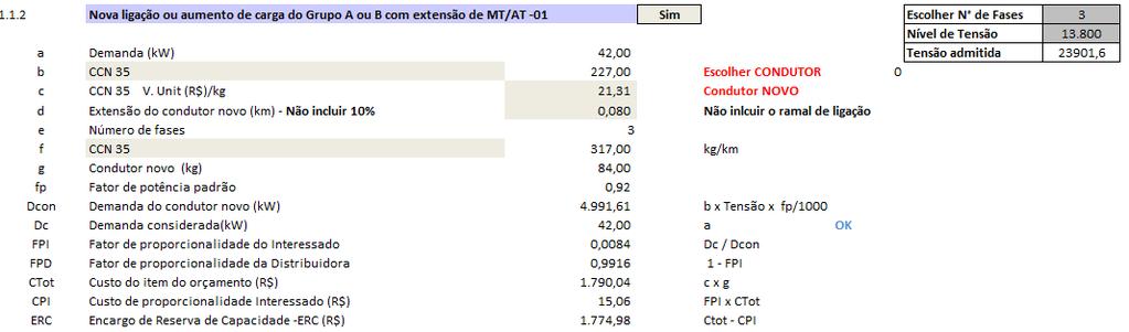 7.4 EXEMPLOS DO CÁLCULO DO ENCARGO