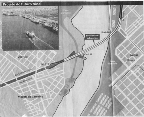 02/11/97 Túnel submarino ligará Santos ao Guarujá Bom negócio?