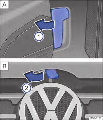 veículo. Se forem visíveis manchas de óleo ou de outros fluidos no piso, inspecionar o veículo em uma Concessionária Volkswagen.