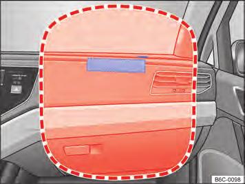 acidentes com maior gravidade. É necessário manter sempre a maior distância possível do airbag frontal, no mínimo 25 cm Página 35.