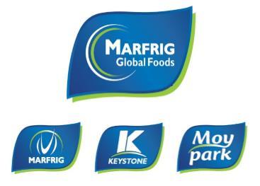 geográfica distintas, que se complementam formando um portfólio de produtos amplo e uma plataforma produtiva diversificada, de abrangência global: Marfrig Beef: A unidade de negócios Marfrig Beef é
