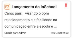 4 ) Recado Após fazer o login no aplicativo, você permanecerá logado até que realize o logoff (mais a frente explicaremos como realizar o logoff), enquanto estiver logado seu smartphone irá receber