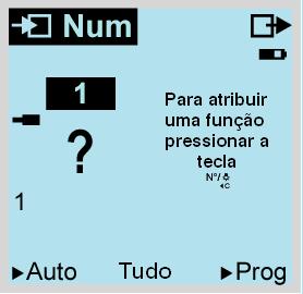 Numeração de uma entrada e atribuição de uma função No