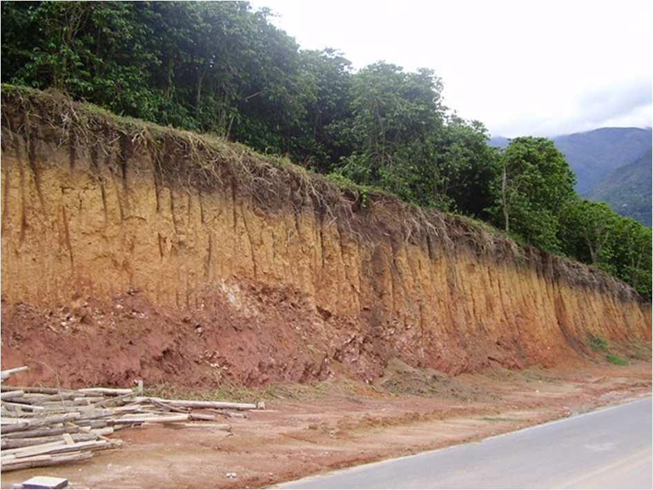 depende de fatores como chuva, calor e tempo que esse solo possui (idade); Percolação e