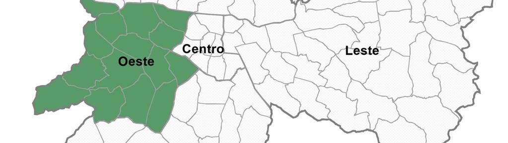 Lançamentos de Imóveis Residenciais por Zona Cidadede São Paulo no ano de 2014 FONTE: Embraesp/ Elaboração: Departamento de Economia e